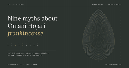 Omani Hojari frankincense myths guide from The Ascent Store