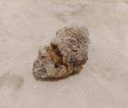 Hand harvested Hojari frankincense resin from the Dhofar region of Oman